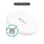 eSTUFF ES638003 mobile device charger Smartphone White USB Wireless charging Indoor