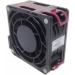 HP 591208-001 Computer case Fan 9.2 cm Black, Red