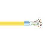 Black Box EVNSL0614A-1000 networking cable Yellow 12000" (304.8 m) Cat6 F/UTP (FTP)