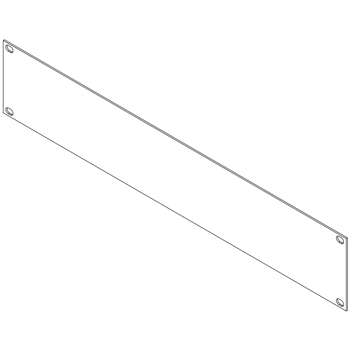 Vertiv 350-FP19 rack accessory Filler panel