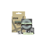 Epson C53S672105/LK-4GAS DirectLabel-etikettes green on gray 12mm for Epson LabelWorks LW-C 410