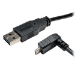 Tripp Lite UR050-001-DNB USB cable 11.8" (0.3 m) USB 2.0 USB A Micro-USB B Black