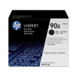 HP CE390XD/90X Toner cartridge black twin pack, 2x24K pages ISO/IEC 19752 Pack=2 for HP LaserJet M 4555/602