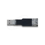 DeLOCK 67419 tussenstuk voor kabels Type-A Zwart