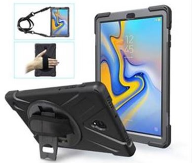 JLC Samsung Tab A 10.1 2016-2018 Wolverine NO Stylus Holder/WITH Screen 25.6 cm (10.1") Bumper Red