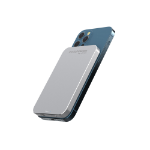 RealPower PB-5000 Mag Lithium-Polymeer (LiPo) 5000 mAh Draadloos opladen Zilver