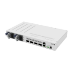 Mikrotik Cloud Router Switch CRS504-4XQ-in - Router - 0.1 Gbps