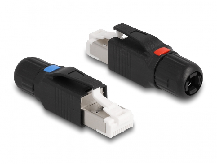 Image of DeLOCK 86965 wire connector RJ45/LSA Black
