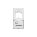 Netrack 120-03 wall plate/switch cover White