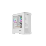 GENESIS Irid 503 Mini Tower Transparent, White