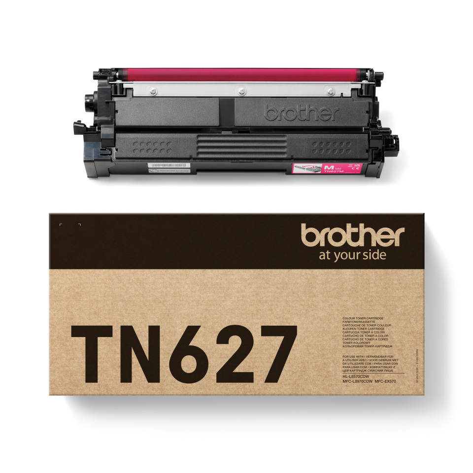 Brother TN-627M Toner-kit magenta ultra High-Capacity. 10K pages ISO/I
