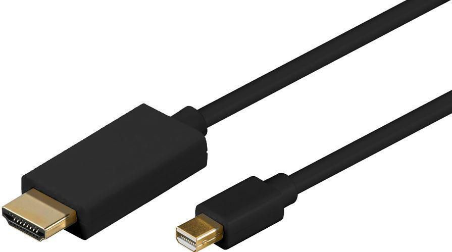 Image of Microconnect MDPHDMI2B video cable adapter 2 m DisplayPort HDMI...