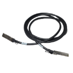 Hewlett Packard Enterprise 100GB QSFP28 3m fibre optic cable QSFP+ Aluminium, Black