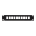 LogiLink ACT108 rack accessory Keystone panel