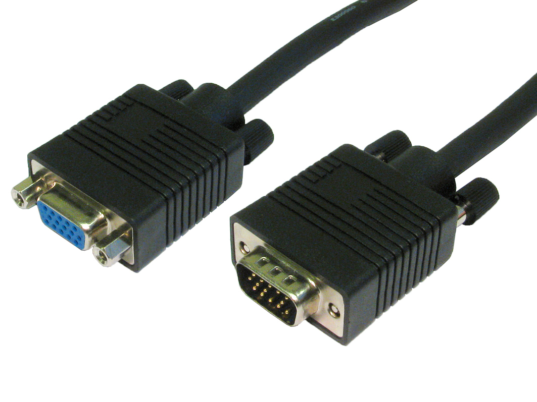 Cables Direct CDEX-243K VGA cable 3 m VGA (D-Sub) Black