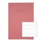 Rhino 13 x 9 Oversized Exercise Book 40 Page, Pink, F8 (Pack of 100)