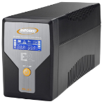 Infosec E2 LCD 800 - UPS - AC 220/230/240 V - 800 VA - 9 Ah - USB - output connectors: 4