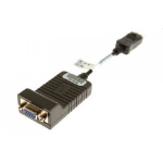 HP 603250-001 video cable adapter 0.2 m DisplayPort VGA (D-Sub) Black -