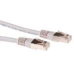 ACT Grijze 7 meter LSZH SFTP CAT6 patchkabel met RJ45 connectoren