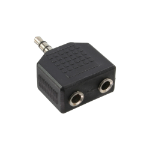 InLine Audio Adapter 3.5mm male / 2x 3.5mm Stereo female