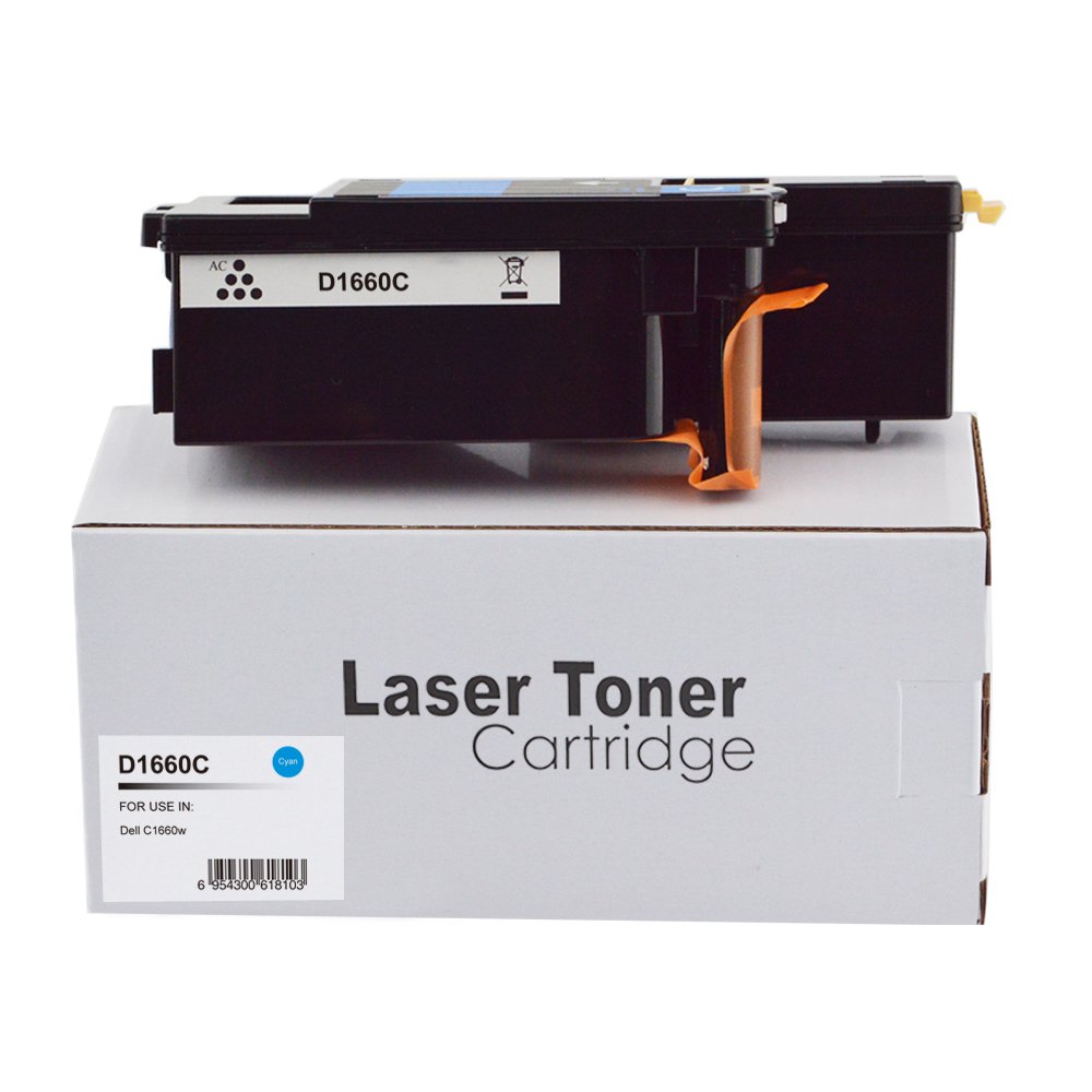 Image of CTS Wholesale Compatible Dell C1660W Cyan Toner 593-11129