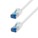 LogiLink Patch cable Cat.6A SLIM S/FTP LSZH, white,  1,50 m, SlimLine
