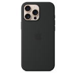 Apple iPhone 16 Pro Max Silicone Case with MagSafe - Black  Chert Nigeria