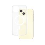 PanzerGlass CARE by ® Flagship Case Transparent Urban Combat w. White MagSafe iPhone 15 Plus