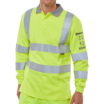 BEESWIFT Arc Compliant Polo Saturn Yellow M