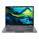Acer Aspire Spin 14 ASP14-51MTN-55W0 Intel Core 5 120U Hybrid (2-in-1) 35.6 cm (14") Touchscreen WUXGA 16 GB LPDDR5-SDRAM 1 TB SSD Wi-Fi 6 (802.11ax) Windows 11 Home Grey