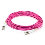 AddOn Networks ADD-LC-LC-2M5OM4LZ-MA InfiniBand/fibre optic cable 2 m Magenta