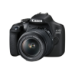 Canon EOS 2000D DSLR Camera with EF-S 18-55mm IS II Lens - Black