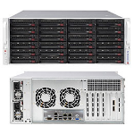 Supermicro SuperChassis 846BE1C-R1K23B Rack Black 1200 W