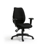 NAUTILUS Designs Thames Ergonomic High Back 24 Hour Multi-Functional Synchronous Operator Chair With Multi-Adjustable Arms Black - DPA1431FBSY/ABK DD