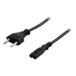 Deltaco DEL-109AN power cable Black 5 m C7 coupler