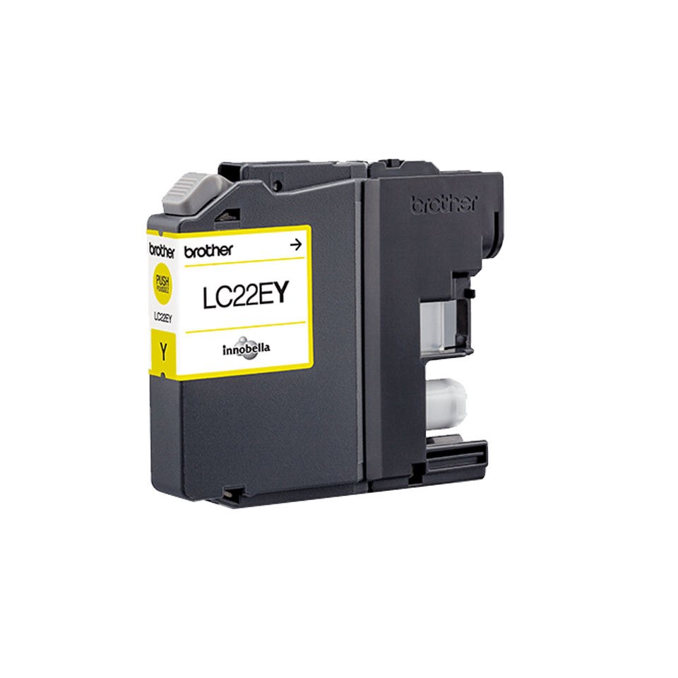 Image of Brother LC-22EY Ink cartridge yellow, 1.2K pages ISO/IEC 24711...