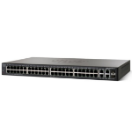 Cisco SRW2048, Refurbished Managed L2 Gigabit Ethernet (10/100/1000) Black