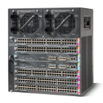 Cisco 4507R-E, Refurbished network equipment chassis 11U Black