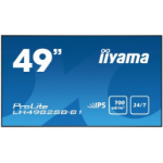 iiyama LH4982SB-B1 Digital signage display 123.2 cm (48.5') LED 700 cd/m² Full HD Black 24/7