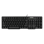 Activejet K-3021 membrane wired office keyboard