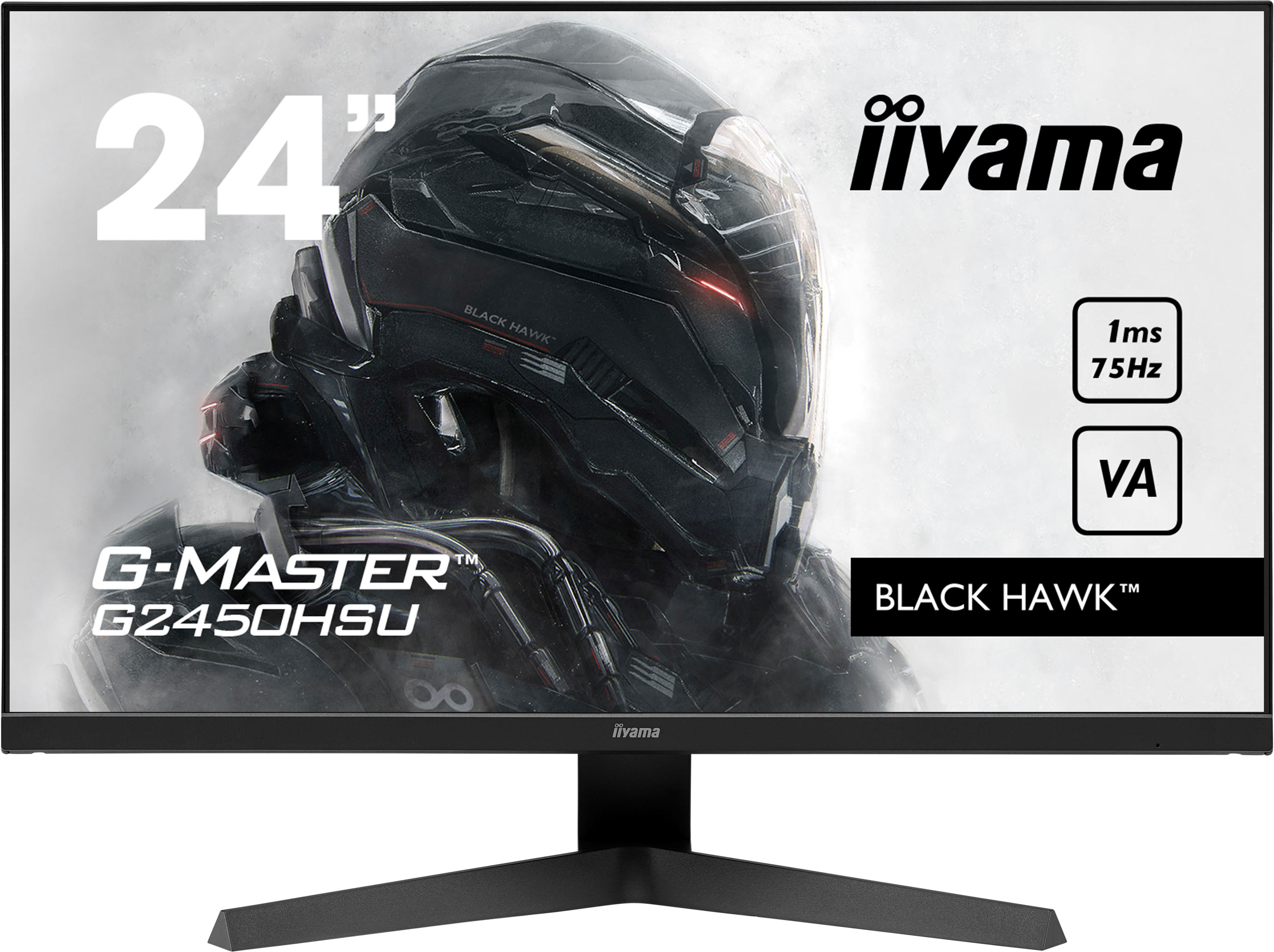 Image of iiyama G-MASTER G2450HSU-B1 computer monitor 60.5 cm (23.8") 1920...