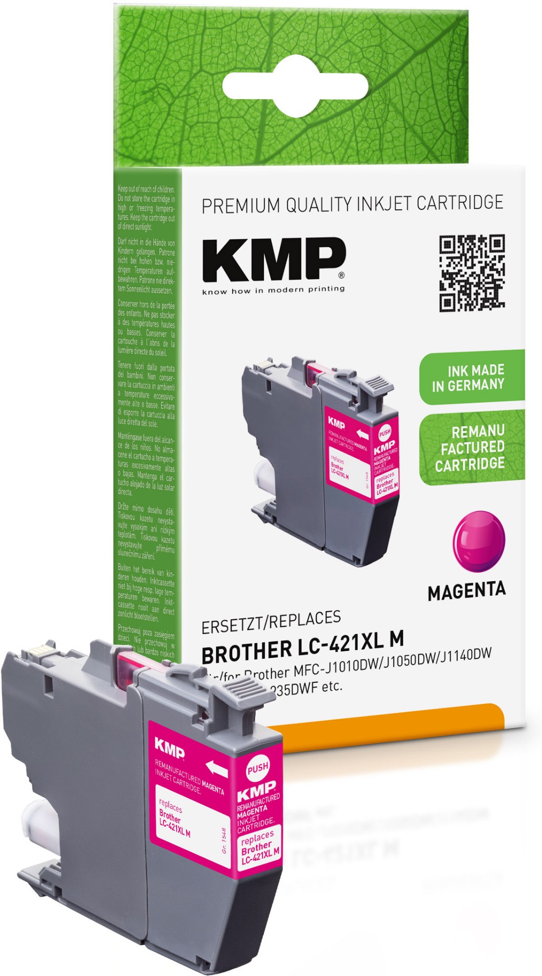 KMP 1548,4006 ink cartridge 1 pc(s) Original Magenta