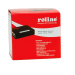 ROLINE Gigabit Ethernet Switch, Pocket, 4 Ports