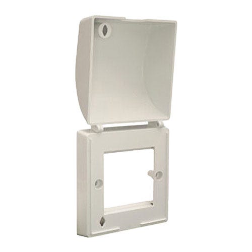 Cablenet CNL 1G Tamperproof FPlate Wh