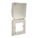 Cablenet CNL 1G Tamperproof FPlate Wh