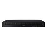 Hanwha XRN-815S network video recorder Black