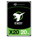 Seagate Enterprise Exos X20 internal hard drive 20 TB 7200 RPM 3.5" Serial ATA III