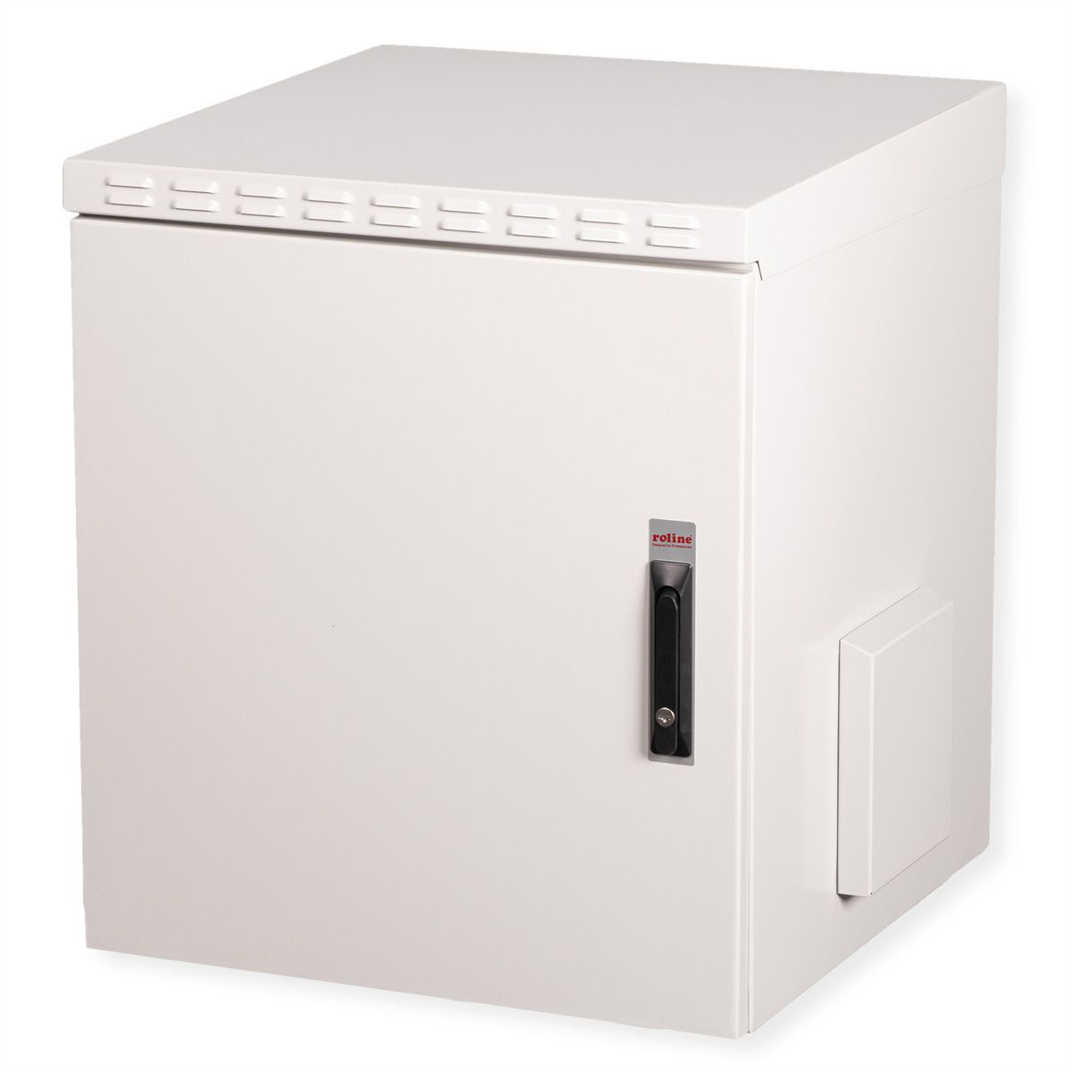 ROLINE 19-inch wall-mounted housing Pro 12 U, 600x600 WxD IP55 outdoor