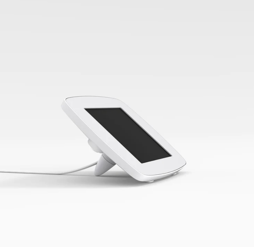 Bouncepad Lounge with Reinforced USB Cable | Samsung Tab A9 8.7 (2023) | White | Exposed Front Camera and Home Button
