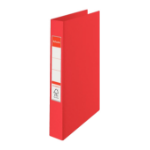 Esselte Standard Ring Binders , PP Red 2 x 25 mm ring binder A4